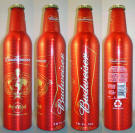 Budweiser Hard Rock Aluminum Bottle