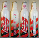 Budweiser Made in America Aluminum Bottle