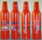 Budweiser MLB 2007 Aluminum Bottle