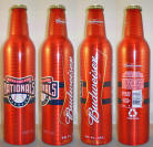 Budweiser MLB 2007 Aluminum Bottle