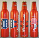 Budweiser MLB 2007 Aluminum Bottle