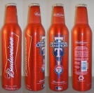 Budweiser World Series Aluminum Bottle