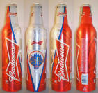 Budweiser Baseball Aluminum Bottle