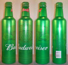 Budweiser St Patricks Day Aluminum Bottle