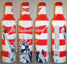 Budweiser Statue of Liberty Aluminum Bottle