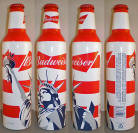 Budweiser Statue of Liberty Aluminum Bottle