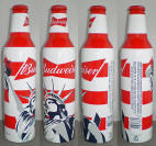 Budweiser Statue of Liberty Aluminum Bottle