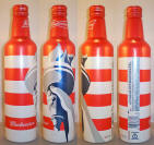 Budweiser Statue of Liberty Torch Aluminum Bottle