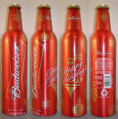 Budweiser Christmas Aluminum Bottle