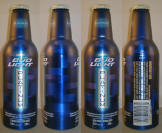 Bud Light Platinum Canada Aluminum Bottle