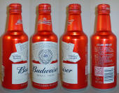 Budweiser China Aluminum Bottle