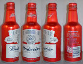 Budweiser China Aluminum Bottle