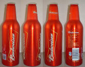 Budweiser China Aluminum Bottle