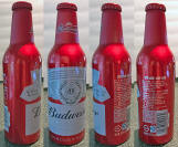 bUDWEISER aLUMINUM bOTTLE