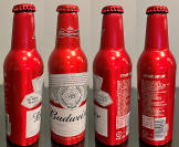 Budweiser China Aluminum Bottle