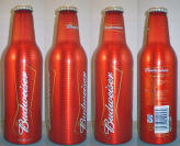 Budweiser Aluminum Bottle