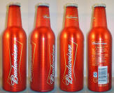 Budweiser China Aluminum Bottle