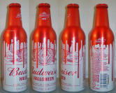 Budweiser Halloween Aluminum Bottle