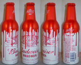 Budweiser Halloween Aluminum Bottle
