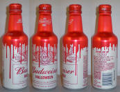 Budweiser Halloween Aluminum Bottle