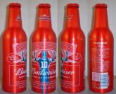 Budweiser China Aluminum Bottle