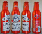 Budweiser Moschino Aluminum Bottle