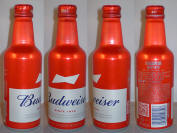 Budweiser Neck Crest China Aluminum Bottle