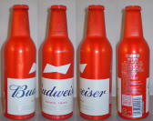 Budweiser Neck Crest China Aluminum Bottle