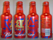 Budweiser New Year 2020 Aluminum Bottle