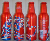 Budweiser New Year 2022 Red n' Roar Aluminum Bottle