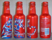 Budweiser New Year 2022 Red n' Roar Aluminum Bottle