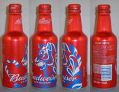 Budweiser New Year 2022 Red n' Roar Aluminum Bottle
