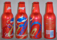 Budweiser New Year 2024 Aluminum Bottle