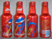 Budweiser New Year 2024 Aluminum Bottle