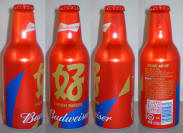 Budweiser New Year 2025 Aluminum Bottle