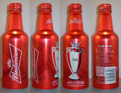 Budweiser Premier League Aluminum Bottle