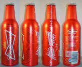 Budweiser China Aluminum Bottle