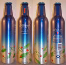 Michelob Light Christmas Aluminum Bottle