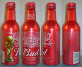 Bud Russia Aluminum Bottle