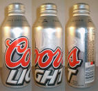 Coors Light Aluminum Bottle