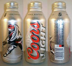 Coors Light Aluminum Bottle