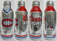 Coors Light Aluminum Bottle