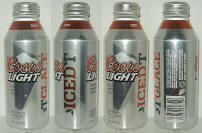 Coors Light Aluminum Bottle