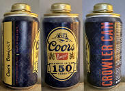 Coors Banquet Aluminum Bottle