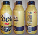 Coors Banquet Aluminum Bottle