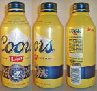 Coors Banquet Aluminum Bottle