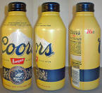 Coors Banquet Aluminum Bottle