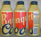 Coors Banquet Aluminum Bottle