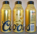 Coors Banquet Aluminum Bottle