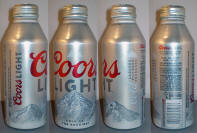 Coors Light Aluminum Bottle